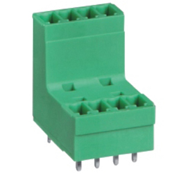 PCB Terminal Blocks, Connectors and Fuse Holders - Pluggable Pin Header (Male) - Double Decker PCB Header - TLPHDC-105V-20P