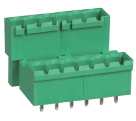 PCB Terminal Blocks, Connectors and Fuse Holders - Pluggable Pin Header (Male) - Double Decker PCB Header - TLPHDC-303V-24P