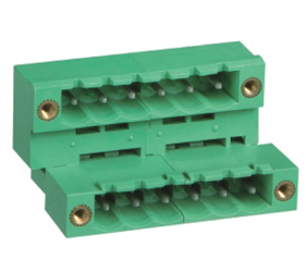 PCB Terminal Blocks, Connectors and Fuse Holders - Pluggable Pin Header (Male) - Double Decker PCB Header - TLPHDW-303R-12P