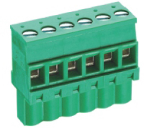 PCB Terminal Blocks, Connectors and Fuse Holders - Pluggable Cable Mounting - Pluggable (Female) - TLPS-200RL-06P