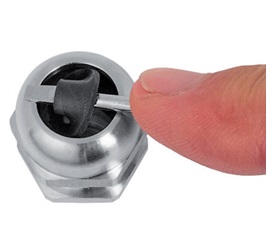 Cable Glands/Grommets - Stainless Steel Metric Cable Glands - K253-1020-00