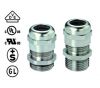 Cable Glands/Grommets - Nickel Plated Brass Metric Cable Glands - 50.632 M-L