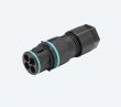 Weatherproof/Waterproof Connectors - TeePlug & Sockets - THB.389.A3EU - Mini Plug, 3 pole Screw terminal, 7mm to 13.5mm cable diameter, IP68 rated 25A (AC/DC), 630V, 1 cable entry. Contact marking: 1-3-4(E)