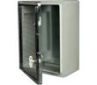 Enclosures - Door Enclosures - DED017 - IP65, IK08 Lockable transparent door plastic enclosure 500x400x240