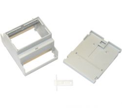 DIN Rail Enclosures and Accessories - DIN Rail Enclosures - DNMB/4/2