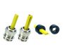 Cable Glands/Grommets - Nickel Plated Brass Metric Cable Glands - 50.625 M/ASI/1 - Perfect cable gland with AS-I sealing insert M25X1,5 thread length 7, min/max cable dia -1 x AS-i Bus cable