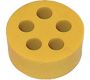 Weatherproof/Waterproof Connectors - Accessories - 600022400 - 5 Hole yellow grommet reducer insert