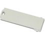 DIN Rail Enclosures and Accessories - Accessories - DNMB/1HPG - 60mm & 73mm Hinged panel cover grey, enclosure 1