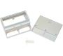 DIN Rail Enclosures and Accessories - DIN Rail Enclosures - DNMB/6V/2 - 60mm Vented DIN Rail enclosure with solid top, enclosure 6