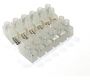 Emech Terminals/Accessories - Plugs and Sockets - HY431/6 NYSP - 6 pole natural polyamide PA6.6 male and female plug and socket terminal block 8mm pitch 24a 450v