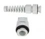 Cable Glands/Grommets - Nylon Metric Cable Glands - K351-1020-01 - Kwik-Fix Cable Gland with spiral top, M20, Grey RAL 7001