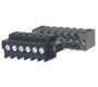PCB Terminal Blocks, Connectors and Fuse Holders - Plug and Socket PCB Terminal Blocks - 31533106 - 6 Pole horizontal screw female plug terminal block 3.5mm pitch 10A 130V
