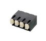 PCB Terminal Blocks, Connectors and Fuse Holders - Standard PCB Terminal Blocks - SR21506HBPC - 6 Pole horizontal spring PCB terminal block 5mm pitch 17.5A 250V