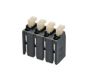 PCB Terminal Blocks, Connectors and Fuse Holders - Standard PCB Terminal Blocks - SR21503VBPC - 3 Pole vertical spring PCB terminal block 5mm pitch 17.5A 250V