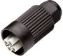 Weatherproof/Waterproof Connectors - TeePlug & Sockets - THF.384.M4A - TeePlug Powersocket 4 pole Crimp terminal 7mm to 12mm cable diameter, 1.5 mm max conductor size IP54 17.5A 400V 1 cable entry