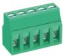 PCB Terminal Blocks, Connectors and Fuse Holders - Rising Clamp - Single Row - TL217R-15PGS - 15 Pole Screw Rising Clamp Horizontal 5mm pitch 20A(UL) 300V(UL)