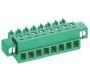 PCB Terminal Blocks, Connectors and Fuse Holders - Pluggable Cable Mounting - Pluggable (Female) - TLPSW-001V-18P - 18 Pole Cable mount - Female plug Screw Rising clamp Vertical 3.5mm pitch 8A(UL) 10A(VDE) 300V(UL) 150V(VDE)