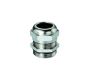 Cable Glands/Grommets - Nickel Plated Brass Metric Cable Glands - 1010M75/2 - Wadi cable gland M75 thread length 18, min/max cable dia 53-60 Body - Brass CuZn39Pb3 nickel plated, O-Ring - Nitrile rubber