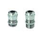 Cable Glands/Grommets - Nickel Plated Brass PG Cable Glands - 50.013 - Perfect cable gland PG13,5 thread length 6.5, min/max cable dia 6-12