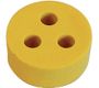 Weatherproof/Waterproof Connectors - Accessories - 600012600 - 3 Hole yellow grommet reducer insert