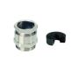 Cable Glands/Grommets - Nickel Plated Brass Metric Cable Glands - 156329M40UG - Basic cable gland long thread M40/PG29 thread length 15Min/max cable dia 17-28