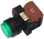Switches and Lamps - Switches - DLB22-E11GE - Elevation head switch 1a 1b, green cap AC.DC100-120V