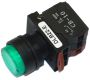 Switches and Lamps - Switches - DLB22-E11GI - Elevation head switch 1a 1b, green cap AC.DC220-240V