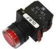 Switches and Lamps - Switches - DLB22-F11RA - Flush head switch 1a 1b, red cap AC.DC24V