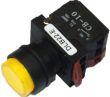 Switches and Lamps - Switches - DLB22-F11YA - Flush head switch 1a 1b, Yellow cap AC.DC24V