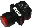 Switches and Lamps - Switches - DLB22-P11RI - Elevated head push push release 1a 1b, red cap AC.DC220-240V