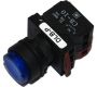 Switches and Lamps - Switches - DLB22-P11SI - Elevated head push push release 1a 1b, Blue cap AC.DC220-240V
