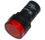 Switches and Lamps - Lamps - DLD22-RI - Pilot lamp flush head, red cap AC.DC220-240V