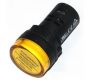 Switches and Lamps - Lamps - DLD22-YA - Pilot lamp flush head, yellow cap AC.DC24V