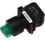 Switches and Lamps - Switches - DLS22-S111G - Normal shaft 2 position spring return 1a 1b green