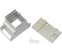 DIN Rail Enclosures and Accessories - DIN Rail Enclosures - DNMB/3E/2 - 73mm DIN Rail mounting PCB enclosure open top with hinged cover, enclosure 3