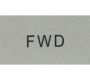 Switches and Lamps - Accessories - DPB22-01C05 - Standard legend code FWD