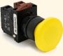 Switches and Lamps - Switches - DPB22-M11Y - Momentary Mushroom head push button 1a 1b yellow cap