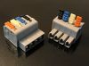 PCB Terminal Blocks, Connectors and Fuse Holders - Screwless - Push Wire - HY2064D-4
