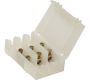 Weatherproof/Waterproof Connectors - TeeBox - THB.100.A6B - TeeBox 2.5mm conductor max IP20 rated Screw fixing 2 cable entries 3 poles wire protected