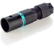 Weatherproof/Waterproof Connectors - Micro TeePlug & Sockets - TH.381.A2B.L - Micro Plug 2 pole Screw terminal 7mm to 8.0mm cable diameter,  IP68/IP69K, 10A, 500V 1 cable entry