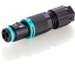 Weatherproof/Waterproof Connectors Range - Micro TeePlug & Sockets - TH.381.B2A - Micro Socket 2 pole Screw terminal 5.8mm to 6.9mm cable diameter, IP68 10A 400V 1 cable entry