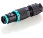 Weatherproof/Waterproof Connectors Range - Micro TeePlug & Sockets - THB.381.B2A - Micro Socket 2 pole Screw terminal 5.8mm to 6.9mm cable diameter, IP68 10A 400V 1 cable entry