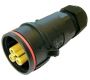 Weatherproof/Waterproof Connectors - TeePlug & Sockets - THB.404.B2G - TeePlug Powersocket 2 pole Screw terminal 7mm to 14mm cable diameter, 4 mm max conductor size IP65 17.5A 400V 1 cable entry
