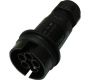 Weatherproof/Waterproof Connectors - TeePlug & Sockets - THB.408.A2A.AG - TeePlug to be used with THB.408, 5 pole Screw silver plated terminal 7mm to 14mm cable diameter, 4 mm max conductor size IP68 17.5A 400V 1 cable entry