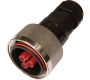 Weatherproof/Waterproof Connectors - TeePlug & Sockets - THB.408.B2B.AG - TeePlug with metal collar, 3 pole Screw silver plated terminal 7mm to 14mm cable diameter, 4 mm max conductor size IP68 17.5A 400V 1 cable entry