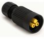 Weatherproof/Waterproof Connectors - TeePlug & Sockets - THB.384.B2A - TeePlug Powersocket 2 pole Screw terminal 7mm to 12mm cable diameter, 4 mm max conductor size IP66-68 17.5A 450V 1 cable entry