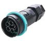 Weatherproof/Waterproof Connectors - TeePlug & Sockets - THB.405.A2A - TeePlug 5 pole Screw terminal 7mm to 14mm cable diameter, 4 mm max conductor size IP68 17.5A 400V 1 cable entry