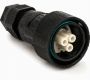 Weatherproof/Waterproof Connectors - TeePlug & Sockets - THB.405.B2B - TeePlug Powersocket 3 pole Screw terminal 7mm to 14mm cable diameter, 4 mm max conductor size IP68 25A 400V 1 cable entry