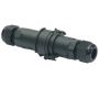 Weatherproof/Waterproof Connectors - TeePlug & Sockets - THK.404.X2A00 - TeePlug Plug and socket, 5 poleScrew terminal 7mm to 14mm cable diameter, 4 mm max conductor size IP65 17.5A 400V 2 cable entry