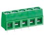 PCB Terminal Blocks, Connectors and Fuse Holders - Rising Clamp - Single Row - TL208VT-06PGS - 6 Pole Screw Rising Clamp Wave - through hole Vertical 5mm pitch 10A 300V